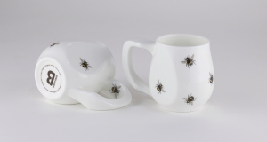 Ceramic Yellow Bees mugs