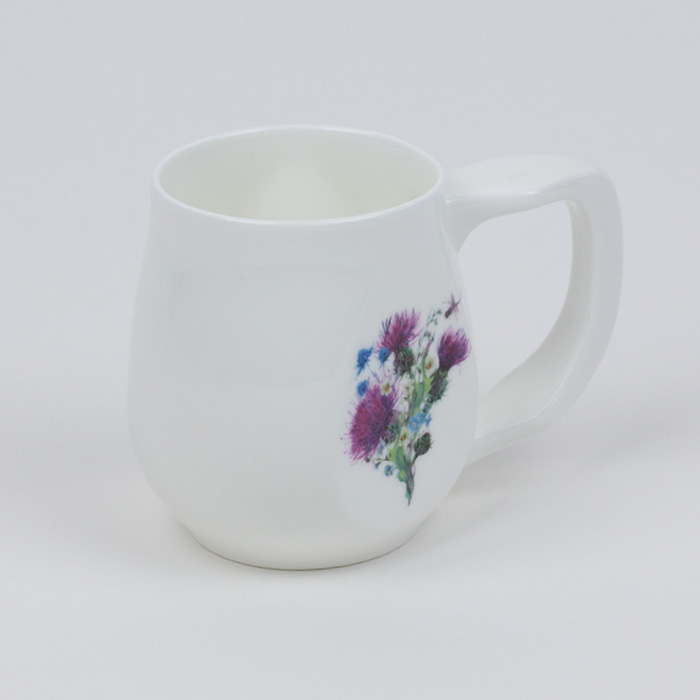 Dragonfly mug made from fine bone china and mad in Britain.